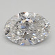 0.84-Carat Oval Lab Grown Diamond