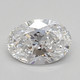 0.84-Carat Oval Lab Grown Diamond