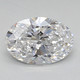 0.83-Carat Oval Lab Grown Diamond