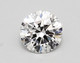 0.84-Carat Round Lab Grown Diamond