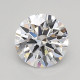 0.84-Carat Round Lab Grown Diamond
