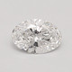 0.83-Carat Oval Lab Grown Diamond