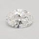 0.83-Carat Oval Lab Grown Diamond