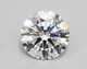 0.85-Carat Round Lab Grown Diamond