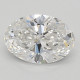 0.85-Carat Oval Lab Grown Diamond