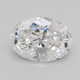 0.85-Carat Oval Lab Grown Diamond