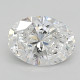 0.83-Carat Oval Lab Grown Diamond