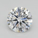 0.86-Carat Round Lab Grown Diamond