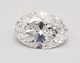 0.84-Carat Oval Lab Grown Diamond