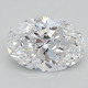 0.84-Carat Oval Lab Grown Diamond