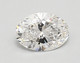 0.84-Carat Oval Lab Grown Diamond