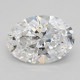 0.84-Carat Oval Lab Grown Diamond