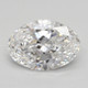 0.84-Carat Oval Lab Grown Diamond