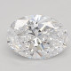 0.84-Carat Oval Lab Grown Diamond