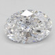 0.84-Carat Oval Lab Grown Diamond