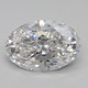 0.85-Carat Oval Lab Grown Diamond