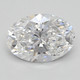 0.86-Carat Oval Lab Grown Diamond