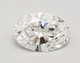 0.83-Carat Oval Lab Grown Diamond