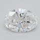0.86-Carat Oval Lab Grown Diamond