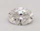 0.85-Carat Oval Lab Grown Diamond