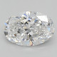0.86-Carat Oval Lab Grown Diamond