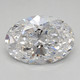 0.86-Carat Oval Lab Grown Diamond