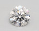 0.84-Carat Round Lab Grown Diamond