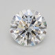 0.85-Carat Round Lab Grown Diamond