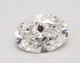 0.86-Carat Oval Lab Grown Diamond