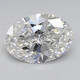 0.85-Carat Oval Lab Grown Diamond