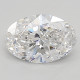 0.86-Carat Oval Lab Grown Diamond