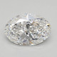 0.85-Carat Oval Lab Grown Diamond