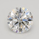 0.85-Carat Round Lab Grown Diamond