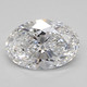 0.85-Carat Oval Lab Grown Diamond