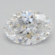 0.86-Carat Oval Lab Grown Diamond