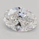0.86-Carat Oval Lab Grown Diamond