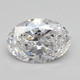 0.86-Carat Oval Lab Grown Diamond