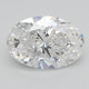 0.86-Carat Oval Lab Grown Diamond