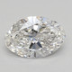 0.86-Carat Oval Lab Grown Diamond