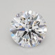 0.87-Carat Round Lab Grown Diamond
