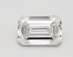 0.87-Carat Emerald Lab Grown Diamond