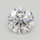 0.87-Carat Round Lab Grown Diamond