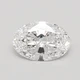 0.87-Carat Oval Lab Grown Diamond