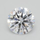 0.87-Carat Round Lab Grown Diamond