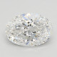 0.88-Carat Oval Lab Grown Diamond