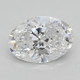 0.86-Carat Oval Lab Grown Diamond