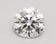 0.88-Carat Round Lab Grown Diamond