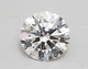 0.88-Carat Round Lab Grown Diamond