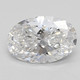 0.89-Carat Oval Lab Grown Diamond