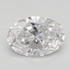 0.89-Carat Oval Lab Grown Diamond
